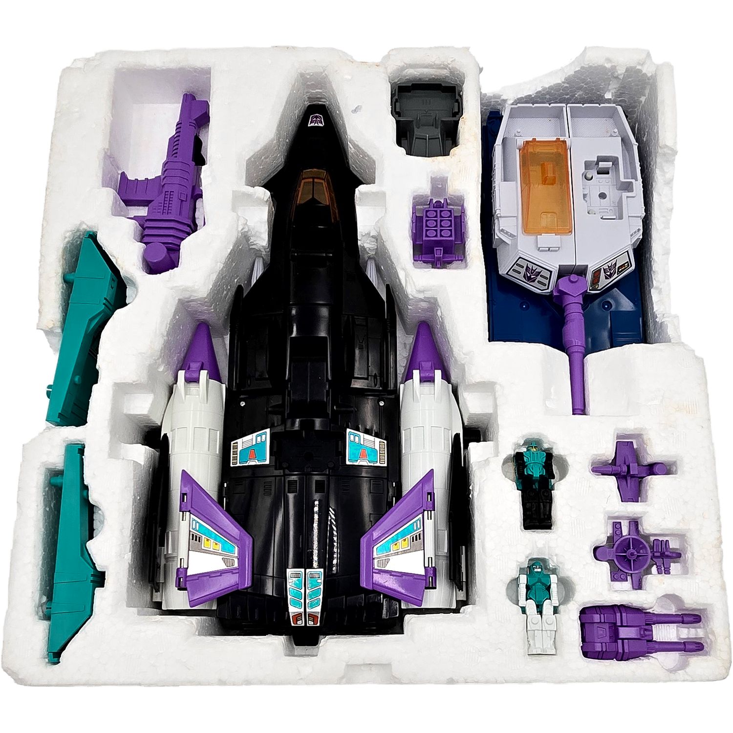 RARE TRANSFORMERS HASBRO Vintage G1 1990 OVERLORD 100% complet en boite EUR 799,99 - FR