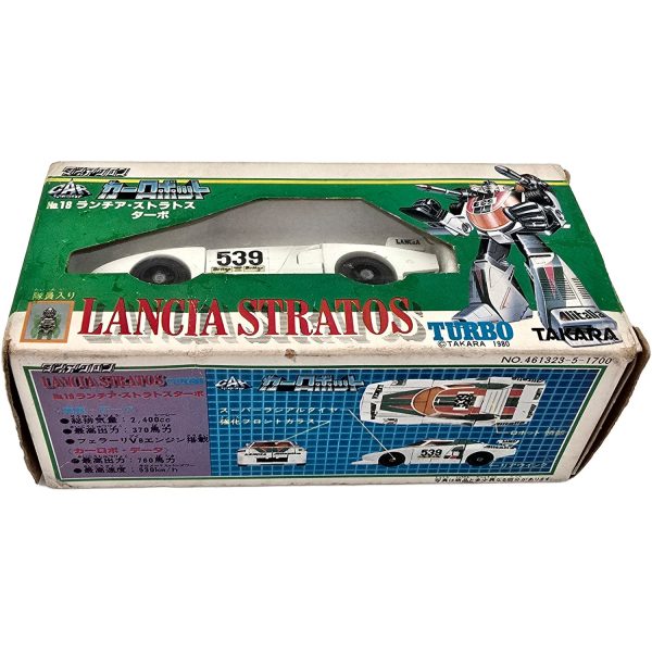 ダイアクロン カーロボット No.18 ランチア・ストラトス ERECTA on X: 