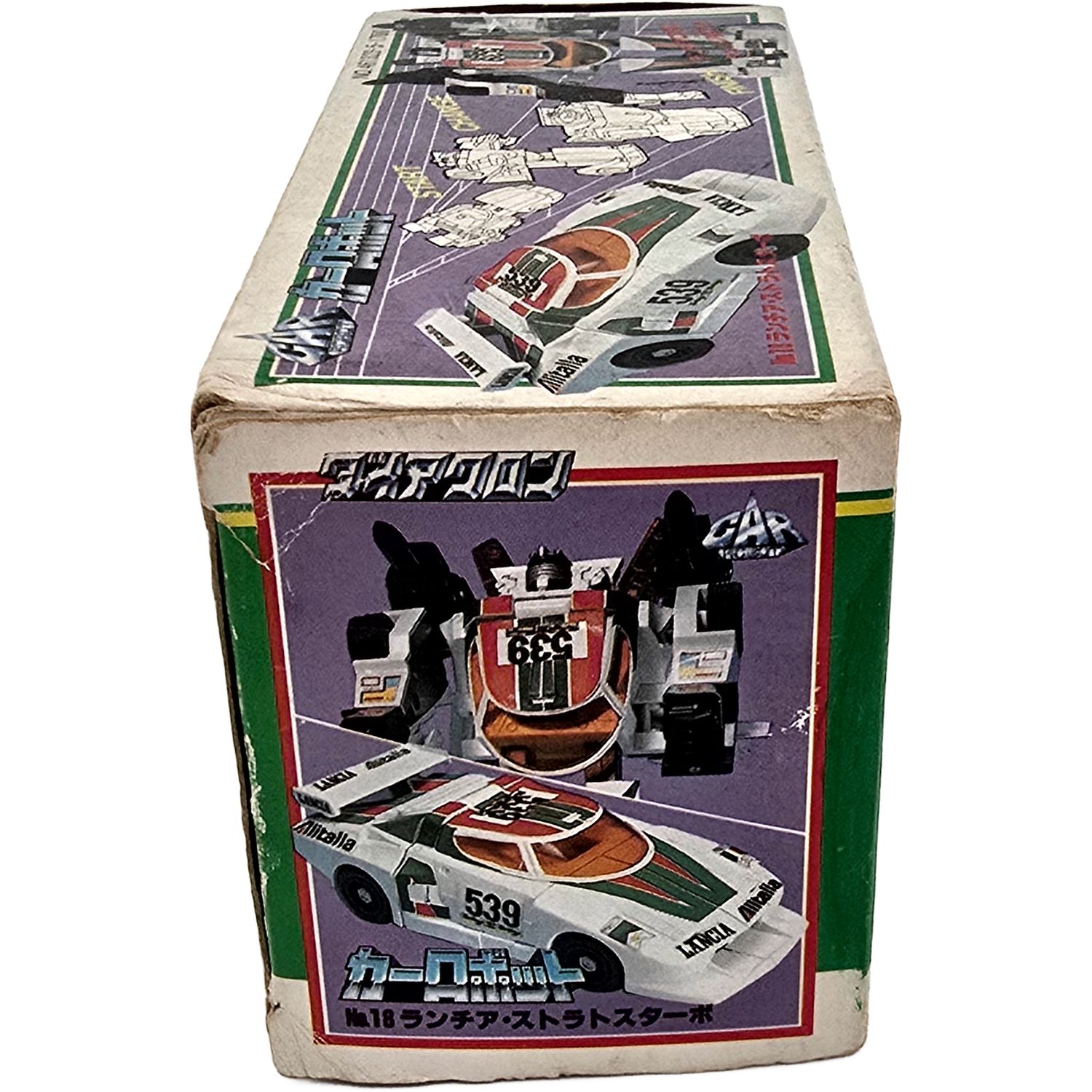 ダイアクロン カーロボット No.18 ランチア・ストラトス ダイアクロン カーロボット No.18 ランチア・ストラトス ERECTA