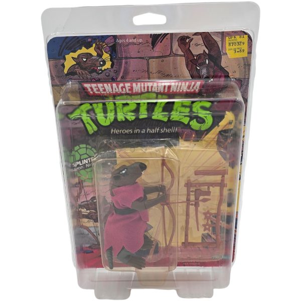 1988 TMNT Splinter 10-back MOSC - Buy Transformers