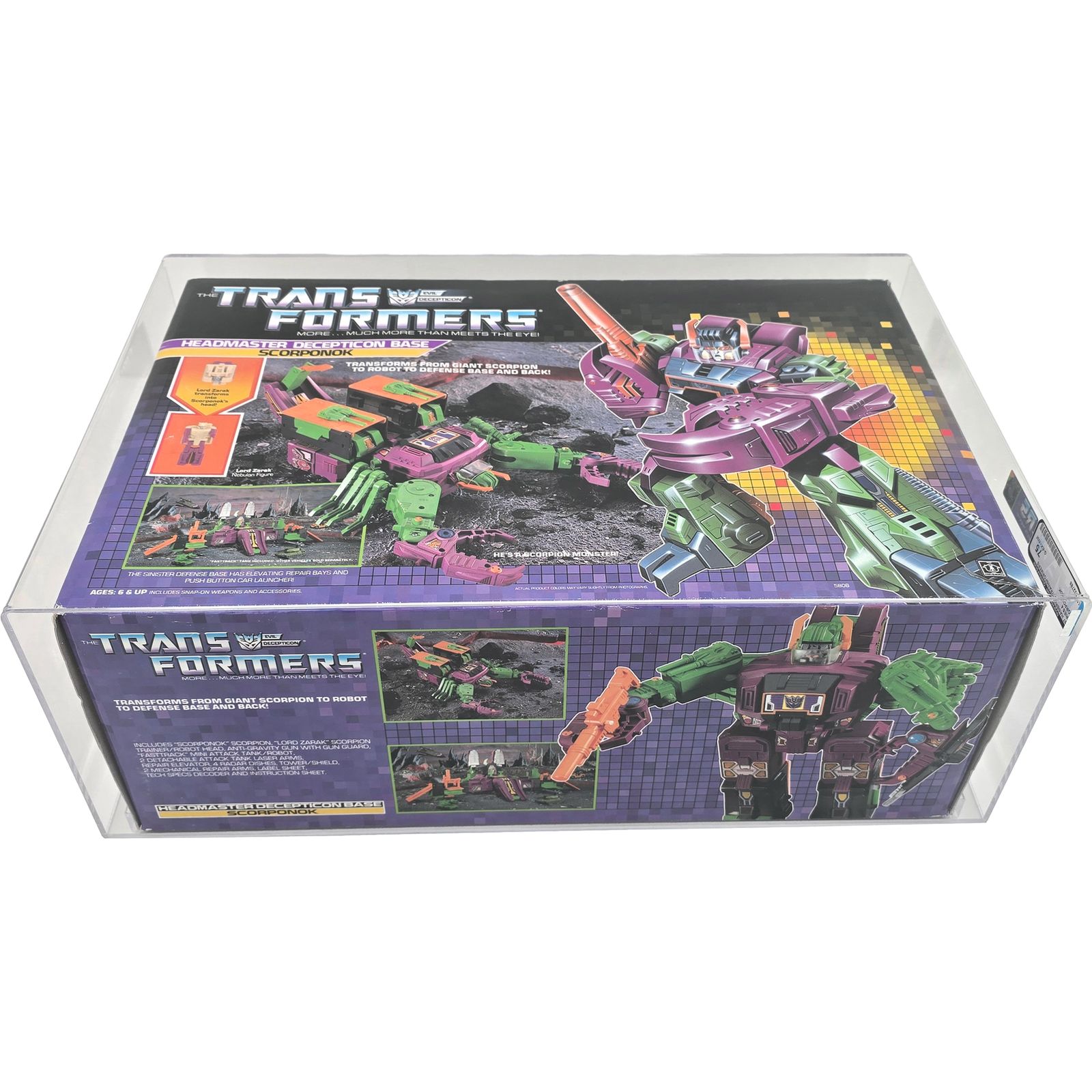 Vieux Transformers G1 Scorponok Hasbro – Pour Pièces Ou Restauration