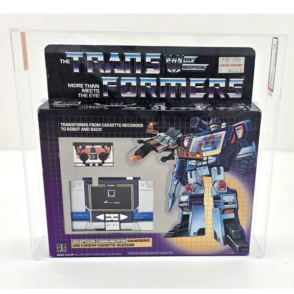 Soundwave Box Soundwave in TM box. MISB graded AFA70+. Amazing Grail Item! - Buy ...