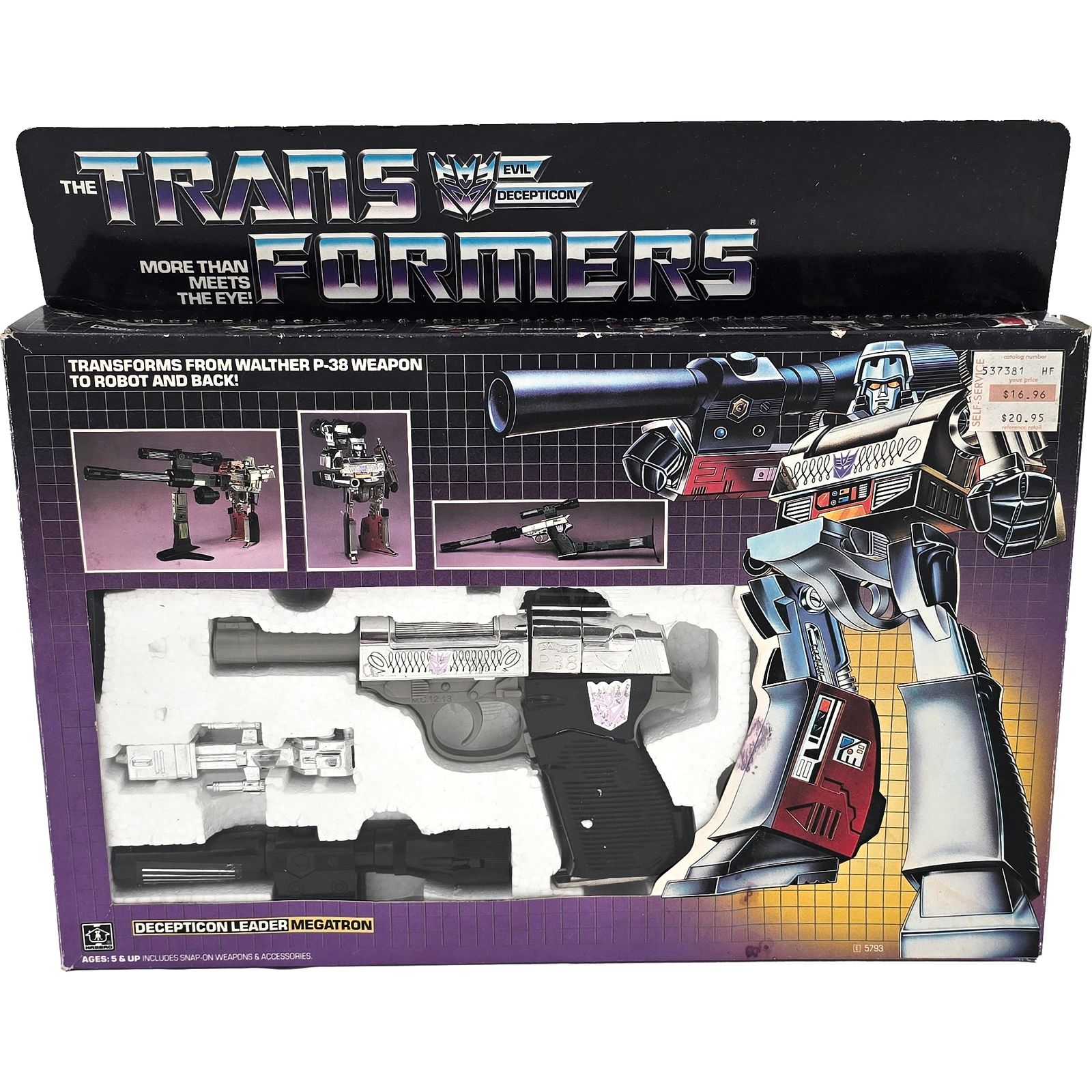 Megatron Mint in Box in fair condition