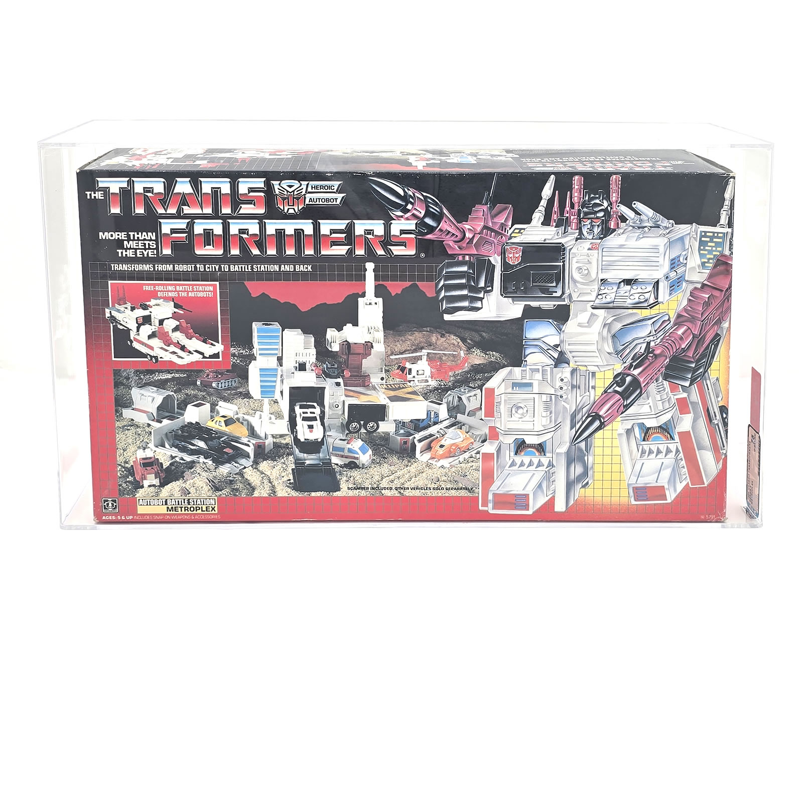 Metroplex Graded AFA Q75 from 1986. Amazing big box item!