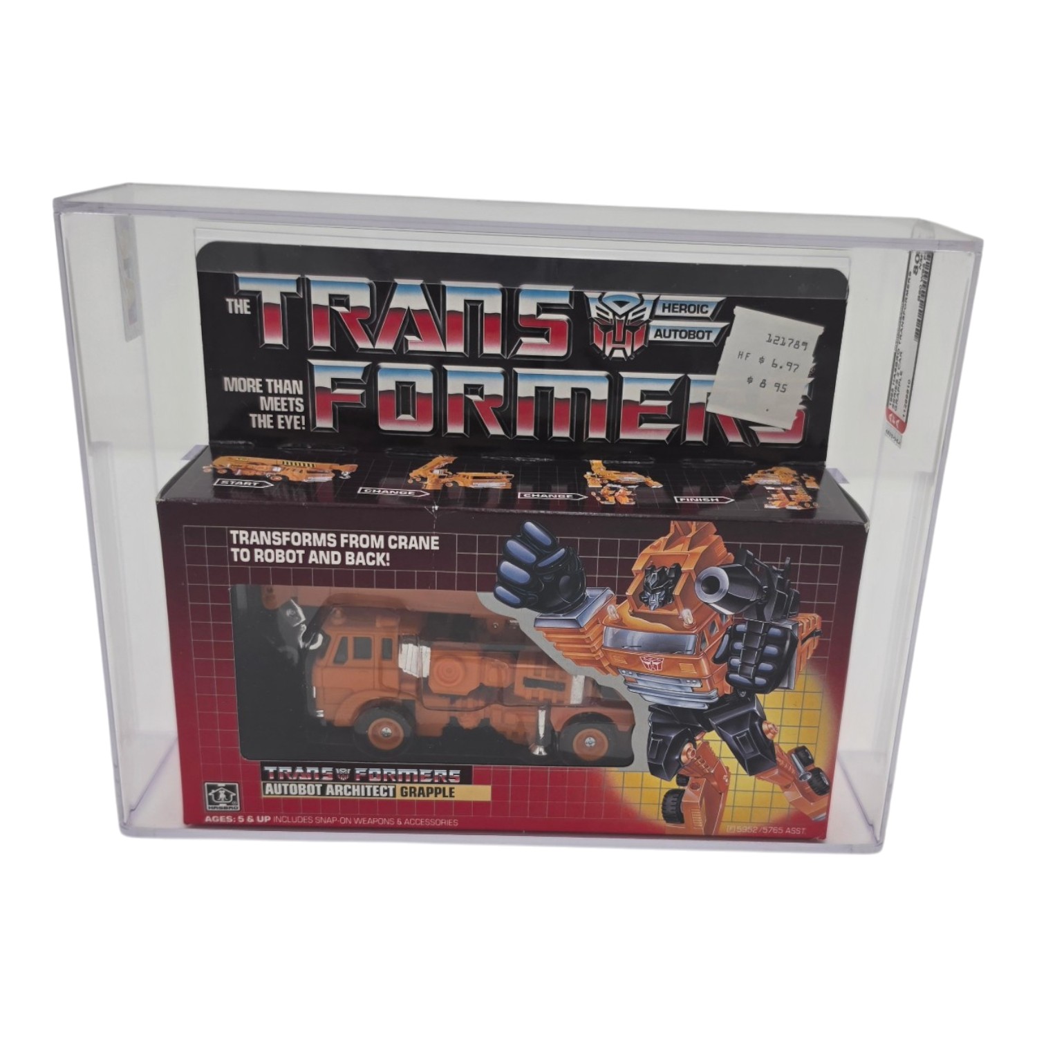 Transformers Grapple MISB Graded AFA 80+